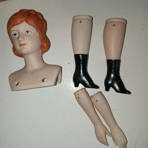 Vintage 1977 Yield House Little Women Doll Kits Meg Red Hair Girl - Picture 1 of 3