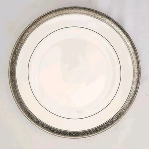 Waterford Carina Platinum Fine English China Speiseteller Made In England Neu mit Etikett - Bild 1 von 6