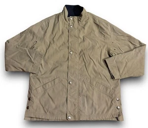Eddie Bauer Jacket Mens Small Brown Barn Coat Lined Full Zip Outdoors Field - Picture 1 of 7