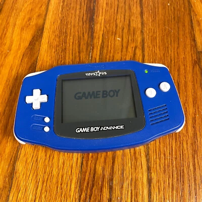 Nintendo Gameboy Advance GBA Midnight Blue Toys R Us Limited Edition AGB-001 - Image 1 of 4