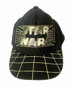 Star Wars Cappellino Snapback Bambini 4-7 Anni S/M Nero Linee Laser Regolabile - Foto 1 di 4