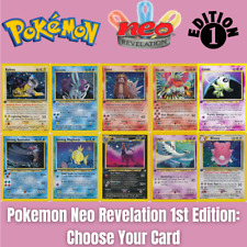 Pokémon Neo Revelation 1st Edition - Choose Your Card! 2001 Vintage WoTC NM/LP