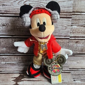 Vintage Tokyo Disneyland Club Disney Super Dancin Mania Mickey Mouse Plush - Picture 1 of 5