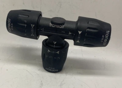 PARKER Transair 1/2" Tube / 16.5mm Equal Tee Fitting (6604 17 00)  Free Shipping - Image 1 of 4