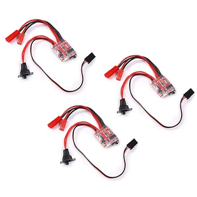 Teyleten Robot Mini 20A ESC Motor Speed RC ESC 2Khz Forward Reverse Brush Brake - Image 1 of 4