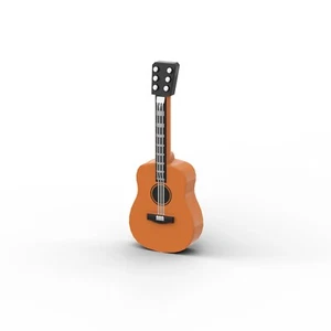 Guitar ❤️ original printed LEGO® brick tile /31242 - Picture 1 of 1