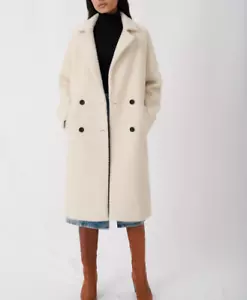 Maje Women's Coat Size 36 FR / S MFPOU00504 - Picture 1 of 9