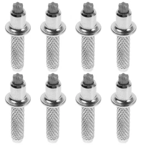 8 Pcs Trekking Pole Tips Mountaineering Stick Staff - Picture 1 of 12