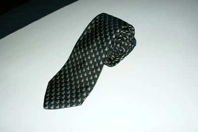 Teal Roundtree & Yorke Mens With Tag Tie 3 Inches Wide 100% Silk Made in the USA - Image 1 of 4