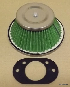 CLASSIC MINI 1 3/4 INCH 1.75" CONE AIR FILTER & GASKET - HIF44 CARBS  AFC175 - Picture 1 of 2