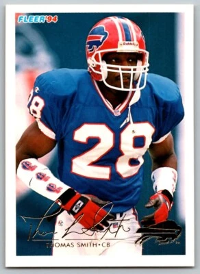 1994 FLEER THOMAS SMITH BUFFALO BILLS #49 - Image 1 of 2