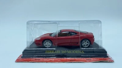 MODELLINO AUTO FERRARI 360 MODENA 1999 ROSSA - FERRARI - SCALA 1:43 CON SCATOLA - Immagine 1 di 2