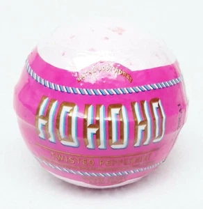 1 Bath Body Works HO HO HO TWISTED PEPPERMINT Pink Bath Fizzy Bomb Fizz Ball Wanne - Bild 1 von 1