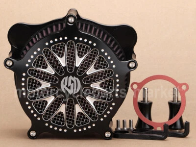 Впускной фильтр для трехколесного воздухоочистителя Harley Electra Road Glide FLTRX FLTRU Dyna - Изображение 1 из 4