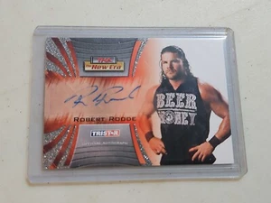 Tarjeta de autógrafo TNA Robert Roode 2010 Tristar New Era - Imagen 1 de 2