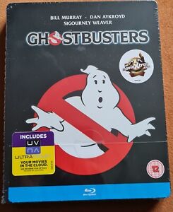 Ghostbusters Bluray Steelbook, UK Edtion, BRAND NEW SEALED