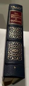 The Macmillan Dictionary of Quotations - Easton Press Collectors Edition 1989 - Bild 1 von 10