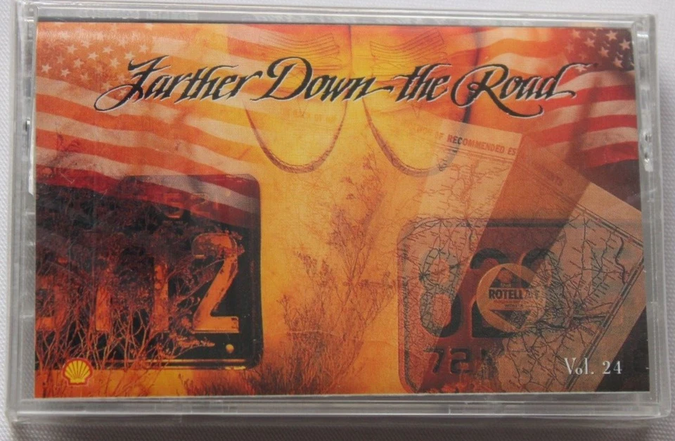 FURTHER DOWN THE ROAD VOL. 24 CASSETTE TAPE SEALED VARIOUS ARTISTS - Image 1 of 2