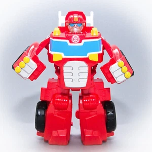 2015 Hasbro Playskool Heroes Rescue Bots HEATWAVE Fire-Bot Figure | Nice ! - Picture 1 of 14