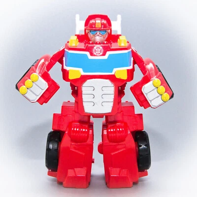 2015 Hasbro Playskool Heroes Rescue Bots HEATWAVE Fire-Bot Figure | Nice ! - Image 1 of 4