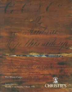 CHRISTIE'S Diana Cargo chinesisches Porzellan Marine Artefakt Auktionskatalog 1995 - Bild 1 von 1