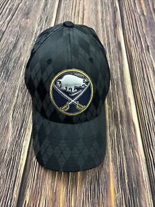 Buffalo Sabres Old Time Hockey One Size Stretch Classic Logo Baseball Cap Hat
