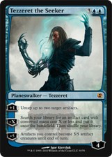 [1x] Tezzeret the Seeker - Foil - Slight Play, English - Duel Decks: Elspeth vs.