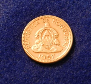 1957 Honduras Centavo - Pretty, Full Luster Coin - See Pictures - Picture 1 of 2