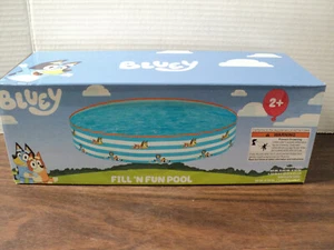 Bluey Fill N Fun Pool 60" x 10" Bestway wading Pool New in Box - Picture 1 of 4