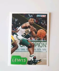 Fleer '93-94Basketball Card #14 / Reggie Lewis - Boston Celtics - Picture 1 of 2