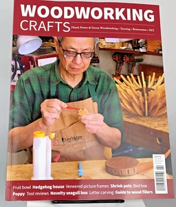 Woodworking Crafts Magazine # 90 2024 Fruit Bowl Hedgehog House Shrink Pots+ NEW - Picture 1 of 1