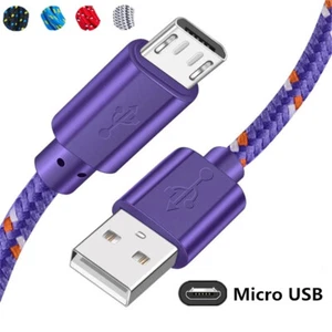 Cables Micro USB 1m/2m Charging Wire Phone Charge Cord USB Cable Charger Cable - Zdjęcie 1 z 21