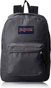 JanSport SuperBreak tiefgrau Shcool Rucksack - Bild 1 von 3