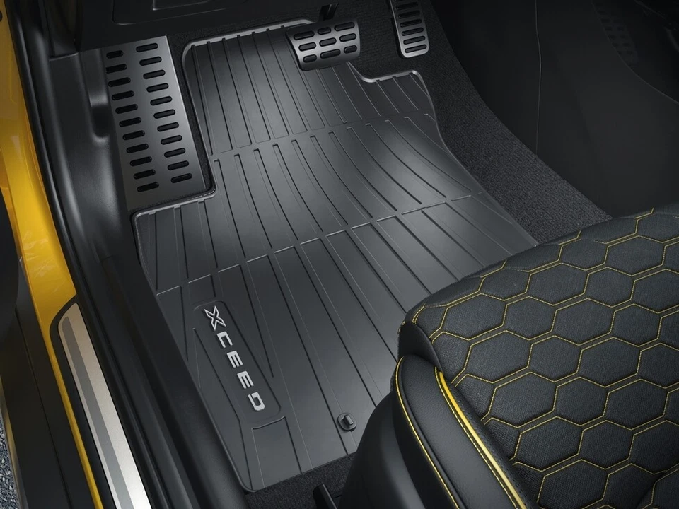 Gummifußmatten 4-teilig graues Logo Kia Xceed J7131ADE50