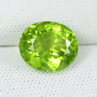 3.23 ct  LUSTROUS GLOW  GREEN  BUR MESE NATURAL PERIDOT - Oval - See Vdo DL