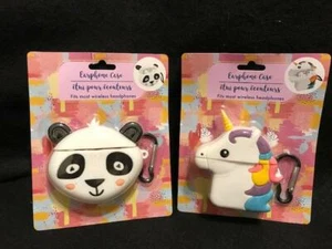 Wireless Earphone Case Fits Most Wireless Headphones {Choose: UNICORN OR PANDA} - Picture 1 of 3