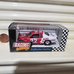 RACING COLLECTABLES 1991 1/64 #22 BOBBY ALLISON Ford Thunderbird Silver Wheels - Picture 1 of 5
