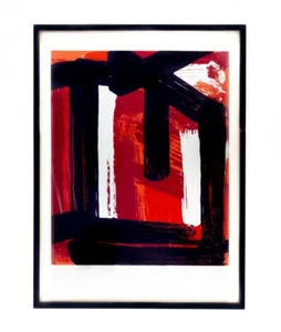 Edvins Strautmanis Signed Mid Century Abstract Silkscreen Art - Imagen 1 de 6