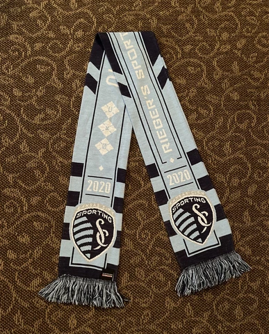 Sporting Kansas City Season Ticket Holder Scarf 2020 Multicolor Ruffneck Cover