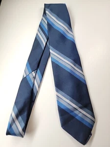 Carter Holmes Mens Formal Necktie 58"Lx3"W Blue Neck Tie - Picture 1 of 3