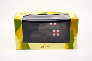 A Model 70038 1/43 Scale Military Medical Diecast Truck Jungle Camouflage - Picture 1 of 1
