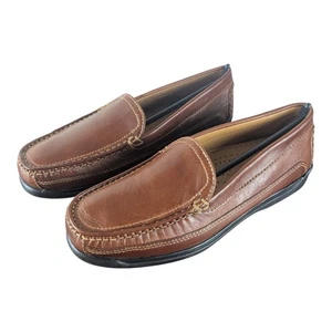 Dockers Schuhe Herren 9 Catalina Halbschuhe Braun Leder Freizeit Mokassinnaht 90-7302 - Bild 1 von 10