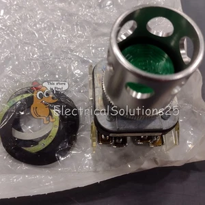 NEW OPEN BOX ALLEN BRADLEY 800T-B1A PUSHBUTTON GREEN EXTENDED HEAD FREE SHIPPING - Picture 1 of 2