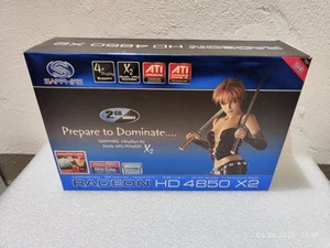 Sapphire ATI Radeon HD 4850X2 2gb OVP getestet Neuzustand Sammlerauflösung - Afbeelding 1 van 17