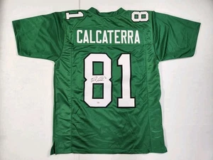 Philadelphia Eagles Grant Calcaterra signiertes nicht von der NFL ausgestelltes L Trikot Beckett Echtheitszertifikat  - Bild 1 von 4
