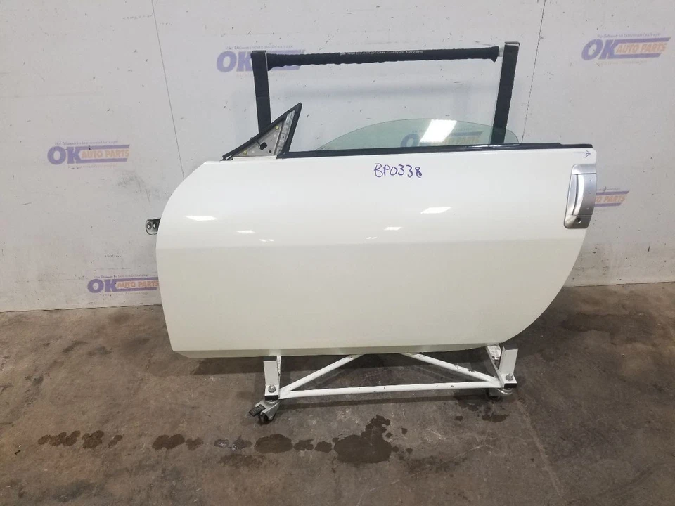 05 2005 NISSAN 350Z TOURING CONVERTIBLE FRONT DOOR WHITE LEFT DRIVER - Image 1 of 4