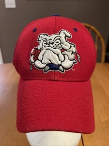 Fresno State Bulldogs Hat NCAA Zephyr Brand Size 7 5/8 Fit Cap Hat Licensed - Picture 1 of 9