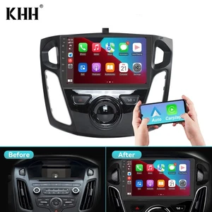 Ford Focus 2012-2018  AutoRadio mit Android 13  GPS  CarPlay  WiFi  RDS  DAB+ - Bild 1 von 21