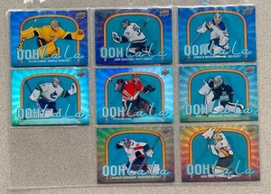 2024-25 Upper Deck Ohh La La Insert Lot (8) Different Goalies - Picture 1 of 2