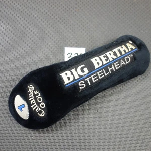 Callaway Golf Big Bertha Steelhead driver headcover fast shippingg 250821 - Picture 1 of 6